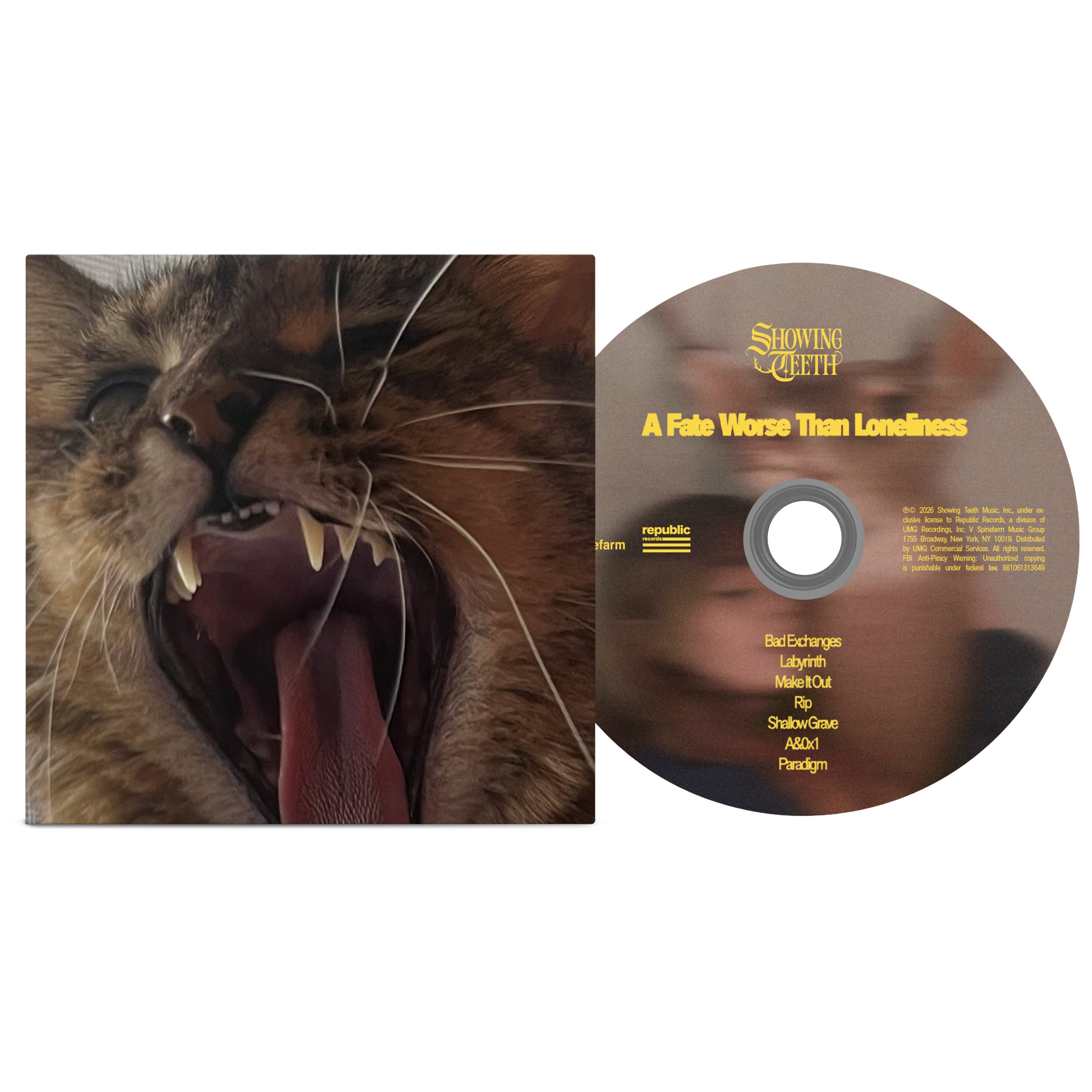 A Fate Worse Than Loneliness EP CD - Republic Records Official Store