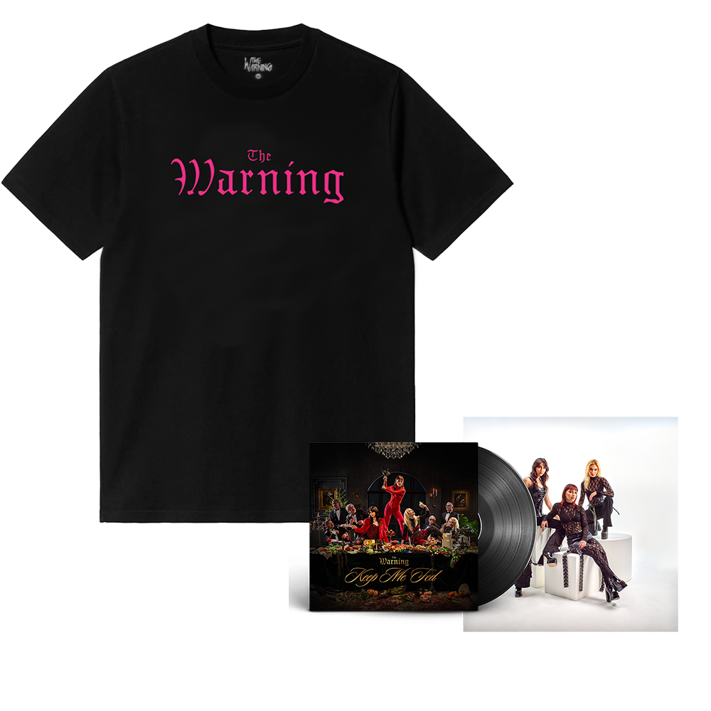 The Warning, Keep Me Fed Vinyl + Logo Tee Bundle
