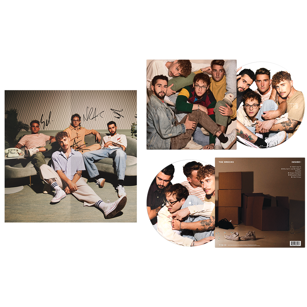 INSIDE : Picture Disc LP - Signed Poster