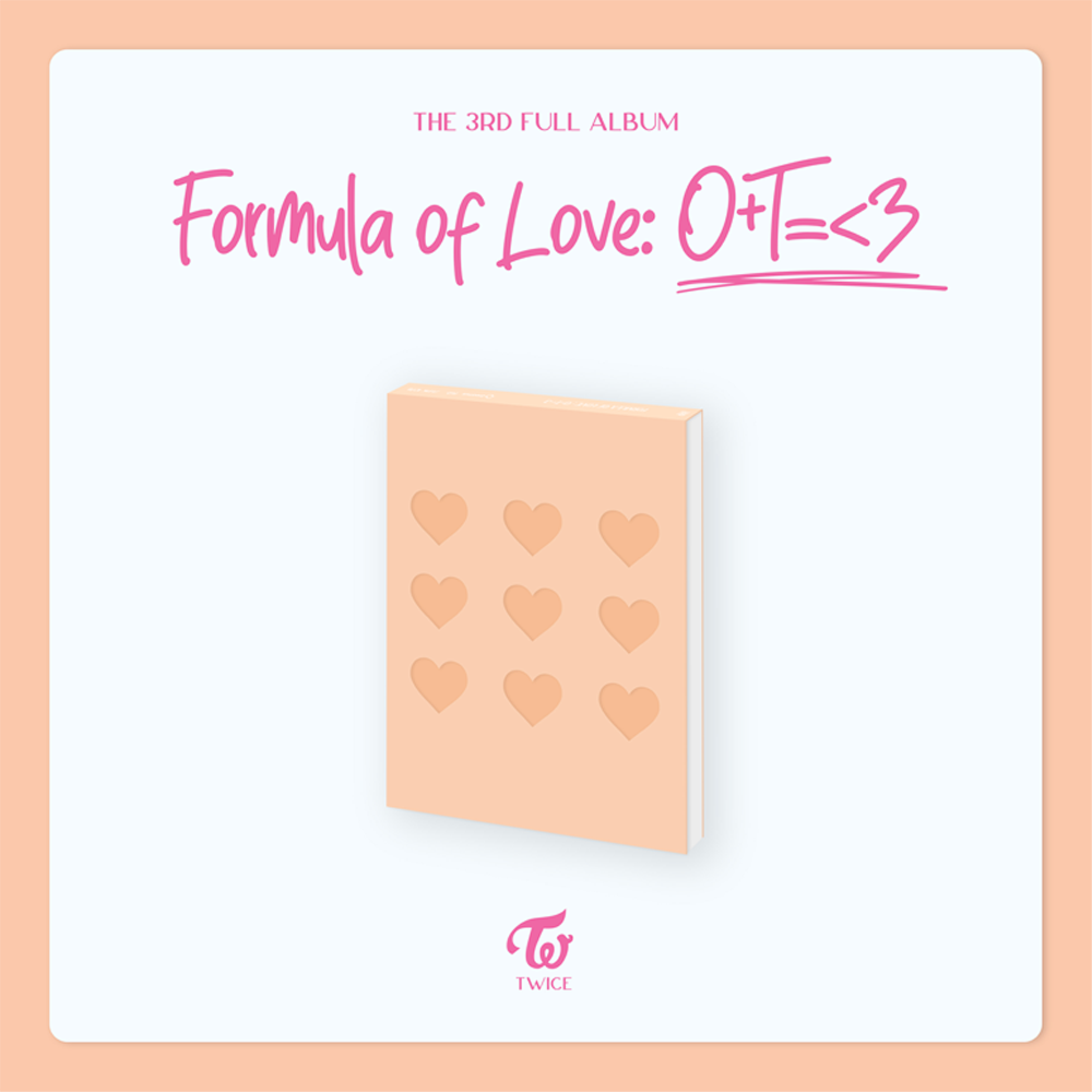TWICE CD Formula of Love 4形態セット 新品未開封 商品詳細ページ | ONCE JAPAN OFFICIAL SHOP | TWICE 3rd Full