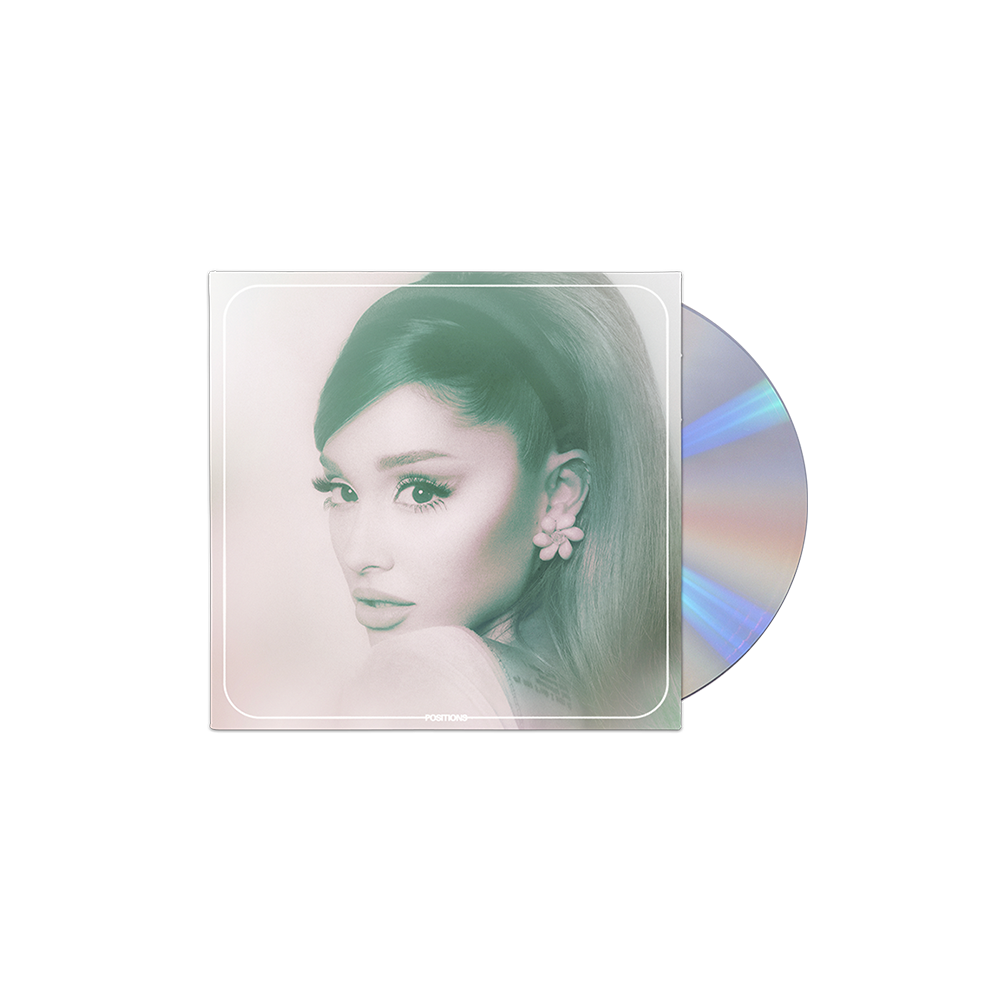 アリアナ・グランデ Positions 直筆サイン入りCD RARE FULL NAME! Ariana Grande POSITIONS Signed Framed CD Cover