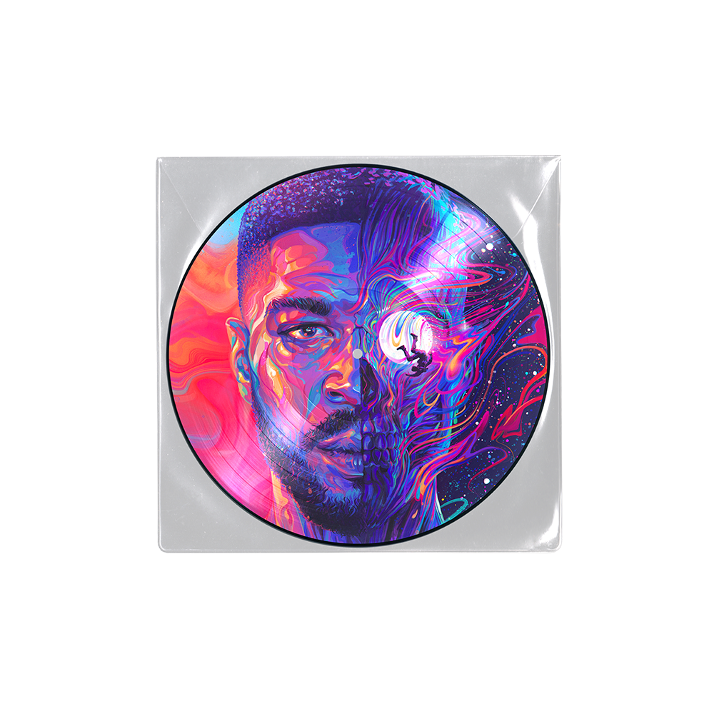 Kid Cudi - Man on the Moon レコード Kid Cudi Signed Autographed Man On The Moon Vinyl Record