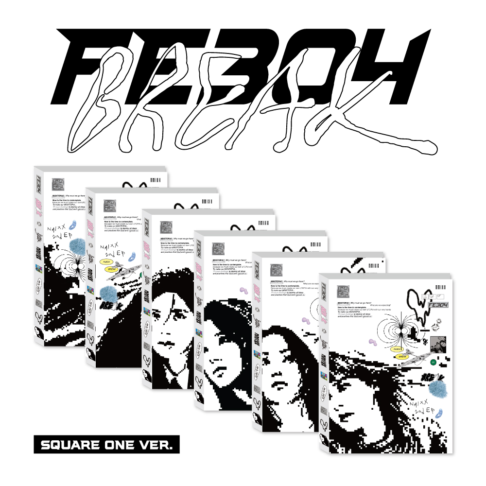 NMIXX ギュジン Fe3o4:BREAK SQURE ver. アルバム Fe3O4: BREAK (Square One Version) CD - Republic Records