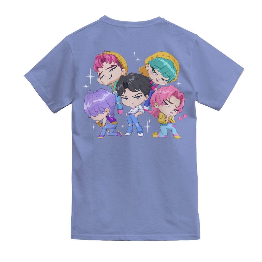 Soda Pop Saja Chibi Party Tee Back
