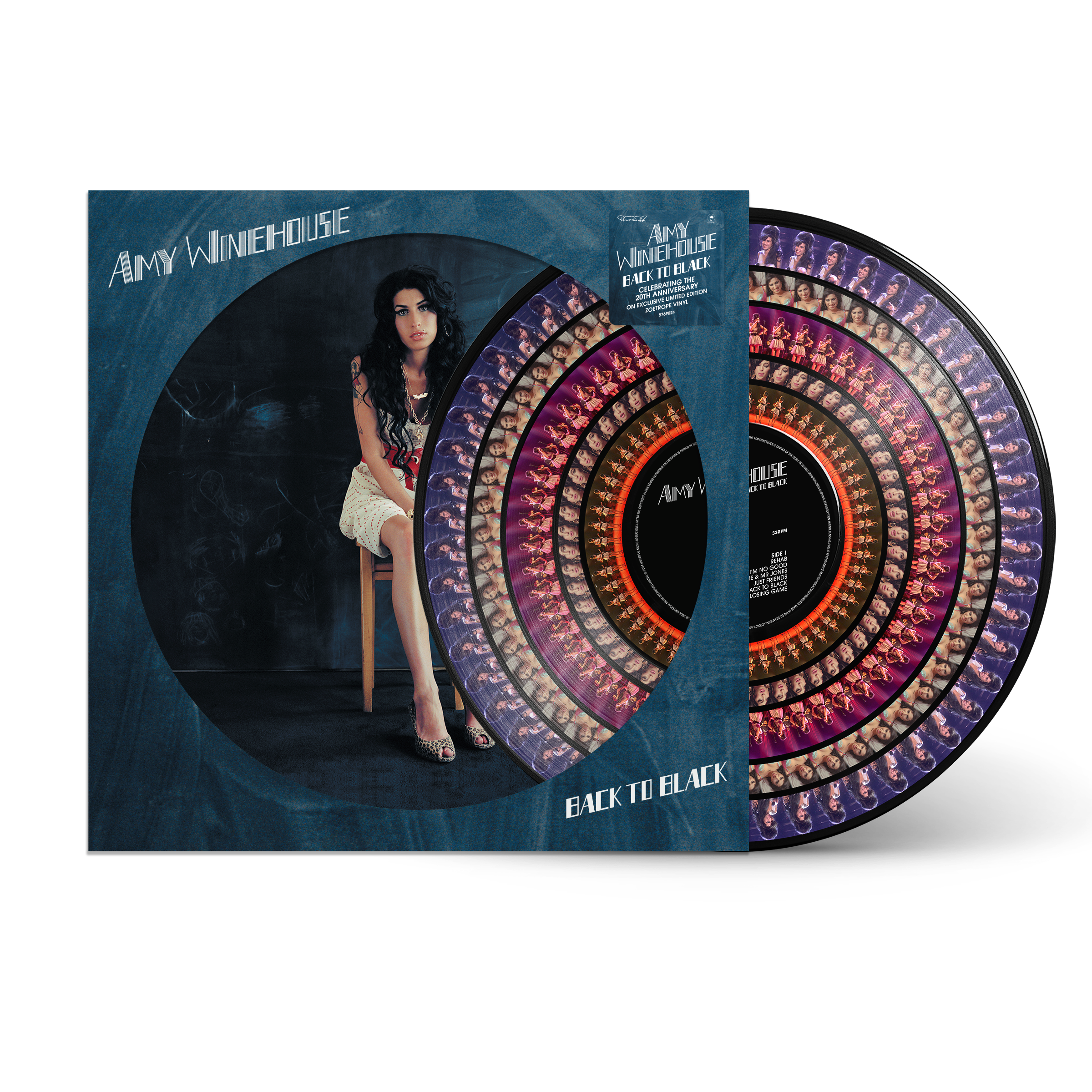Back To Black 20 - 1LP Zoetrope