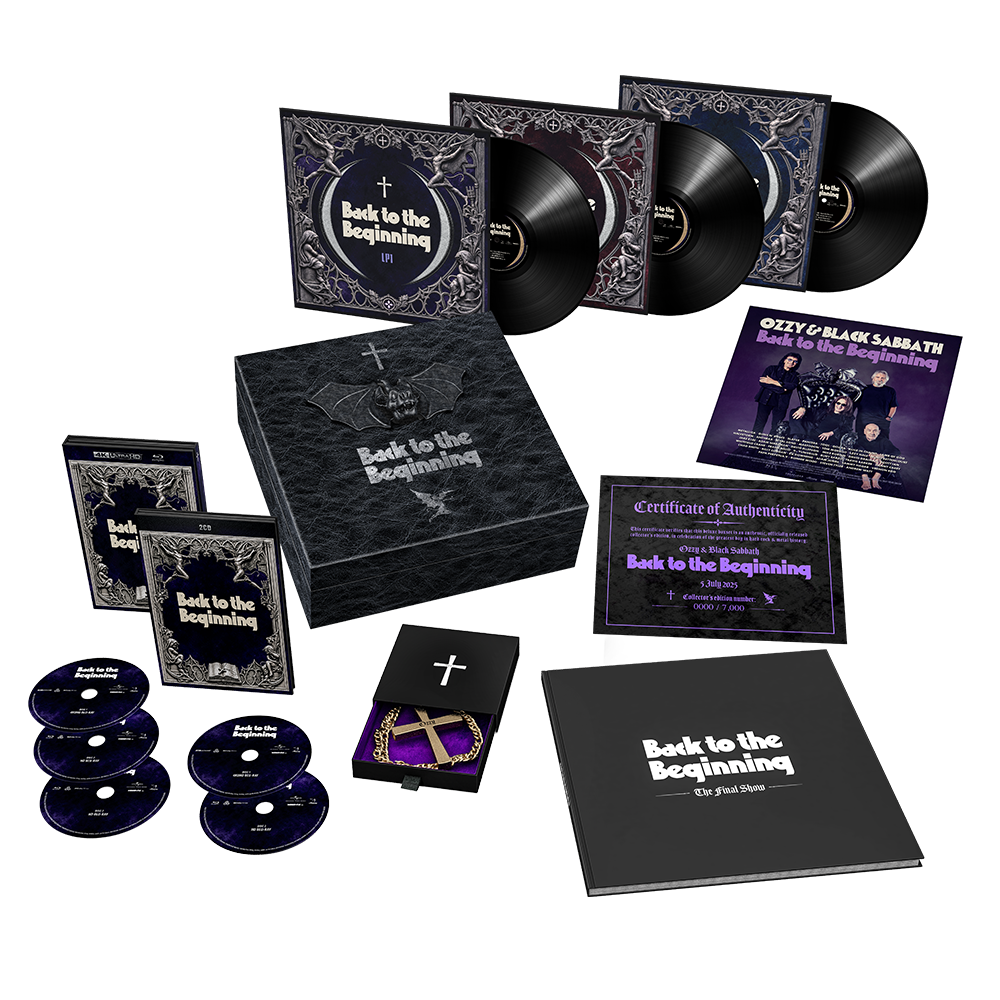 Ozzy Osbourne & Black Sabbath: Back to the Beginning Deluxe Box Set Packshot
