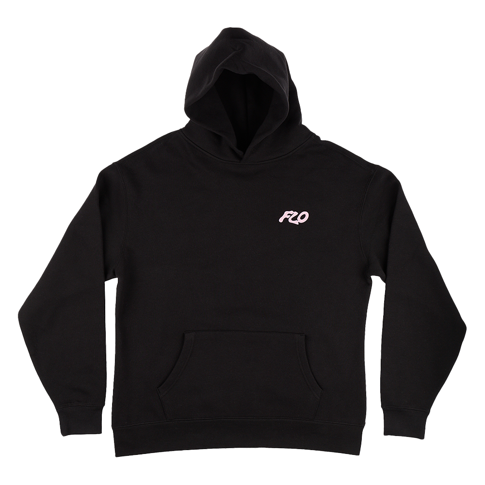 FLO, North America Tour Hoodie: Black Front 