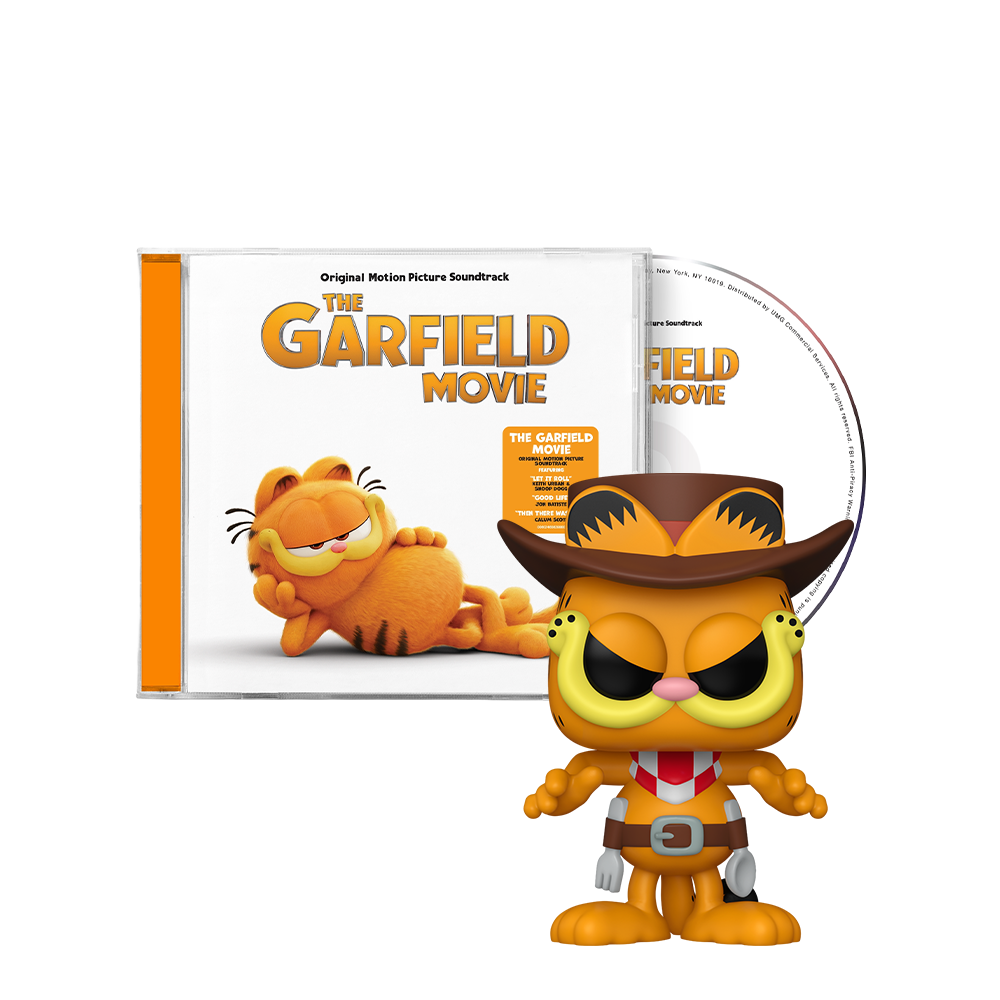 The Garfield Movie CD + pop! Garfield Bundle