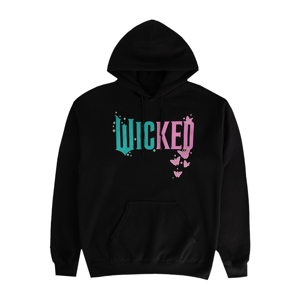 Glinda & Elphaba Logo Split Juniors Hoodie