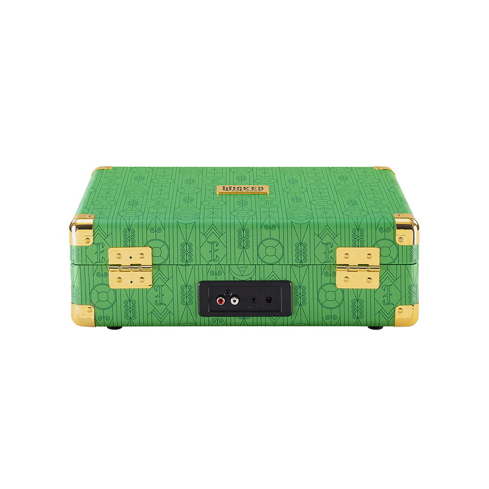Wicked Elphaba Cruiser Record Player In Emerald Green - Republic Wicked Elphaba Cruiser Record Player In Emerald Green - Republic