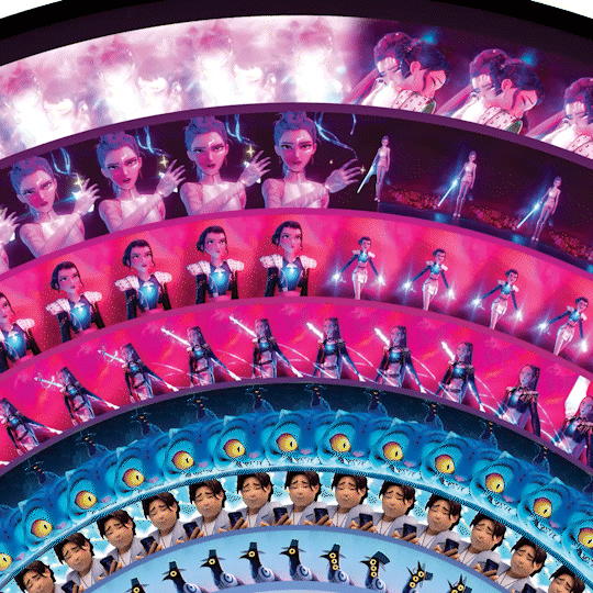KPop Demon Hunters (Soundtrack From The Netflix Film) Zoetrope Vinyl Design