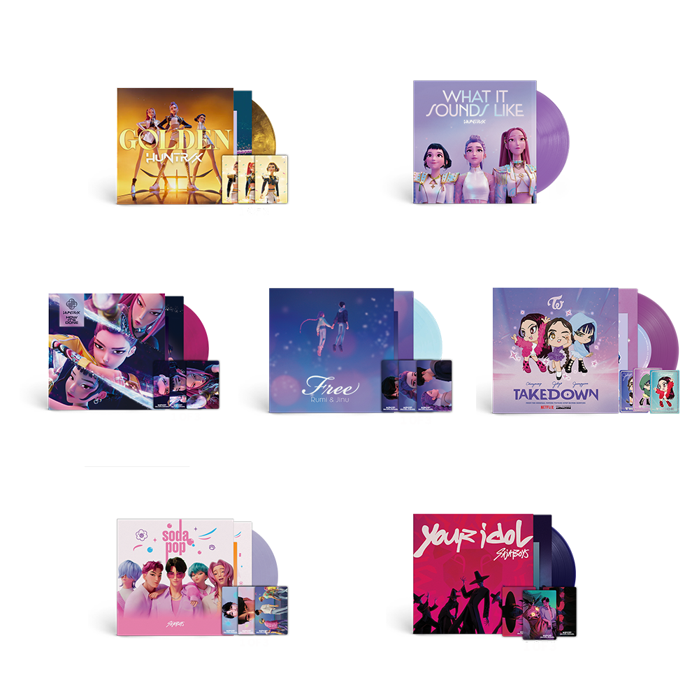 KPop Demon Hunters 7" Vinyl Bundle