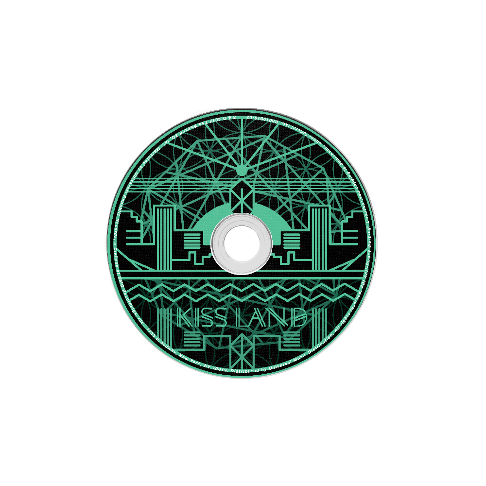 Kiss Land CD Disc