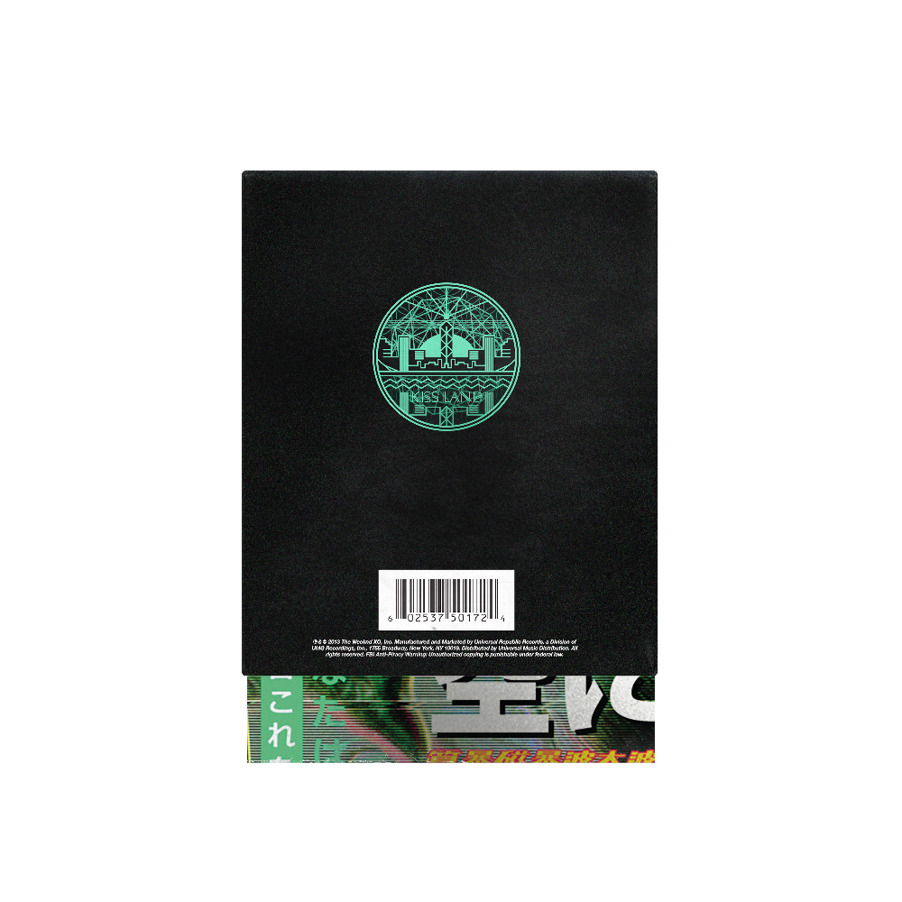 Kiss Land CD Back