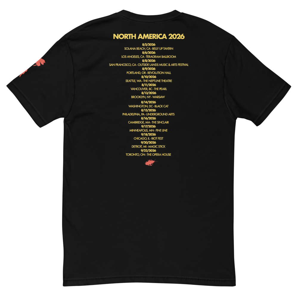 North America 2026 Tour Tee detail 2