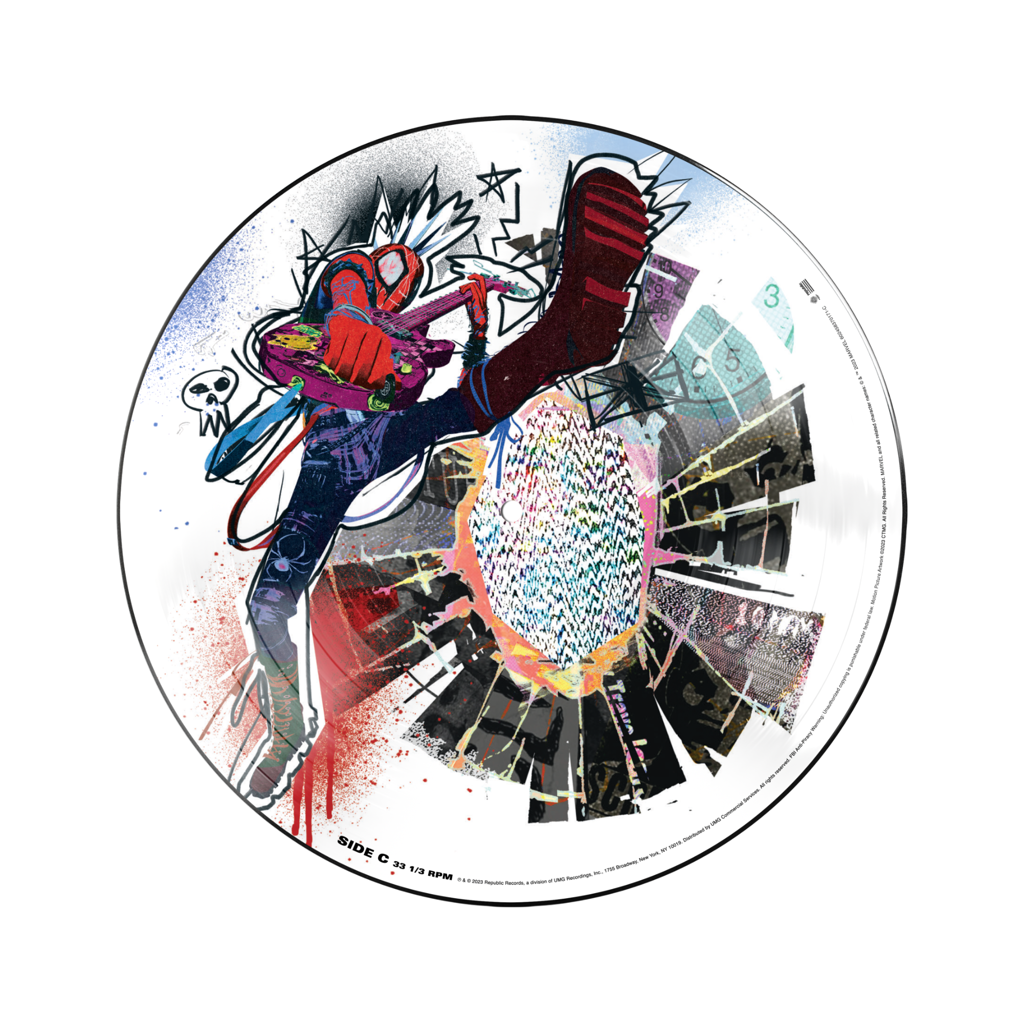 METRO BOOMIN PRESENTS SPIDER-MAN: ACROSS THE SPIDER-VERSE (SOUNDTRACK FROM AND INSPIRED BY THE MOTION PICTURE) 2LP detail 3