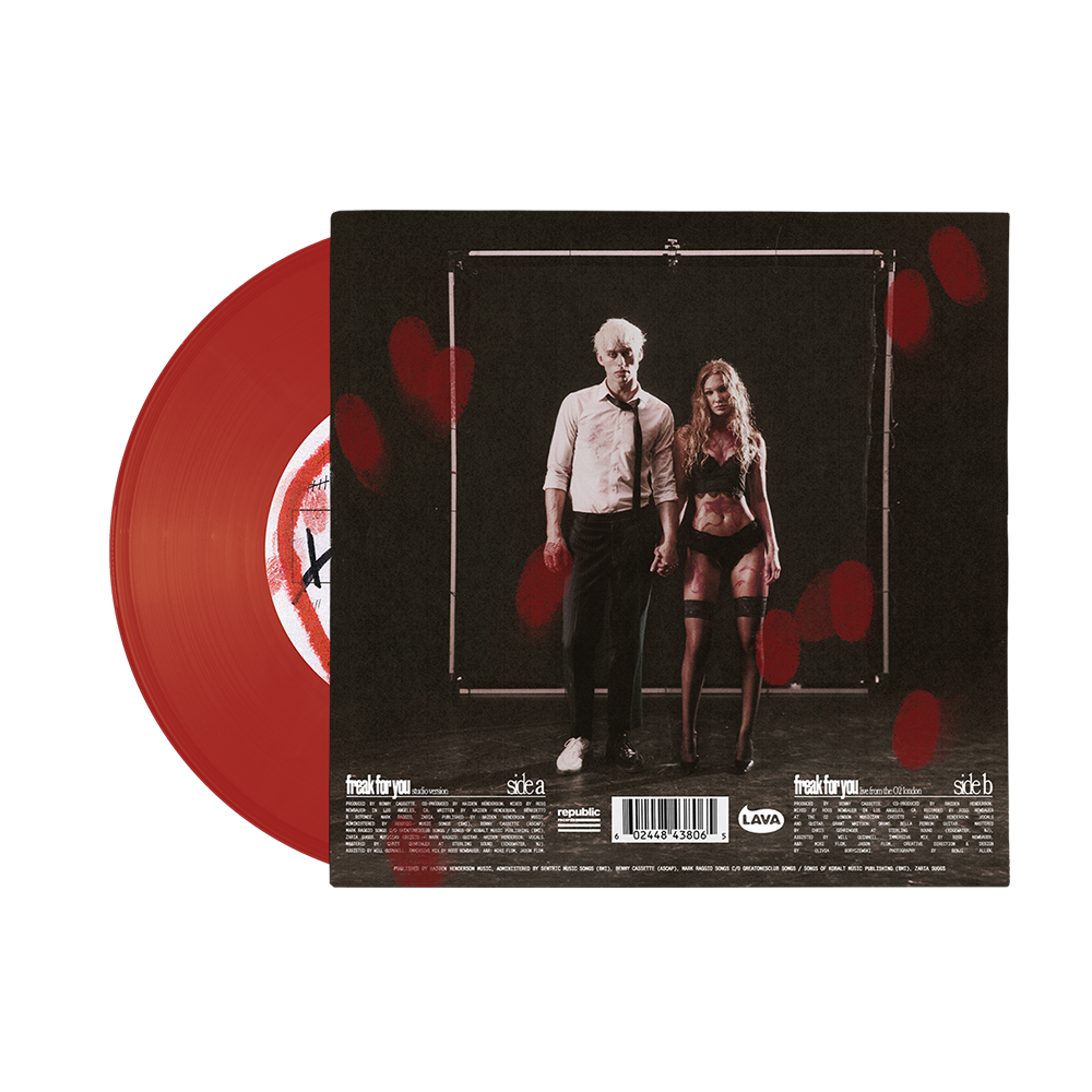 freak for you 7" Vinyl (Signed) Back