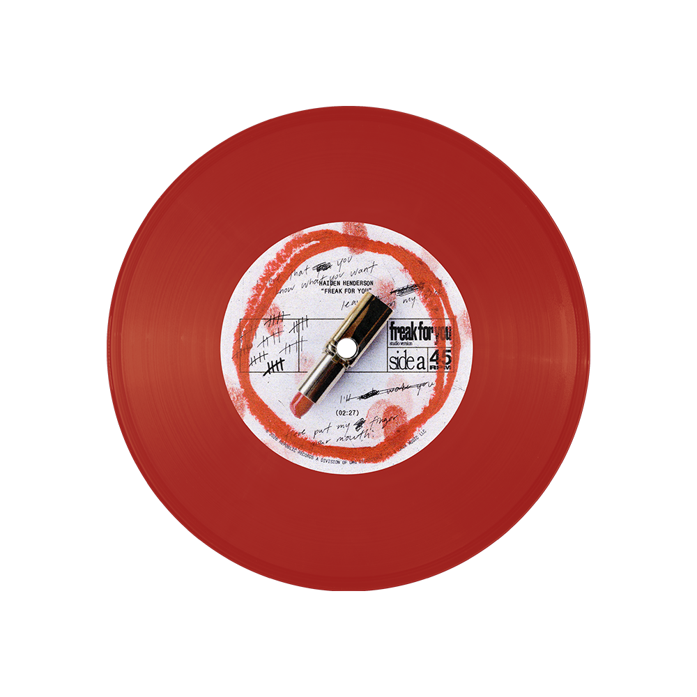 LP VINYL &frasl; ONE &frasl; RED&frasl;BLACK MARBLE