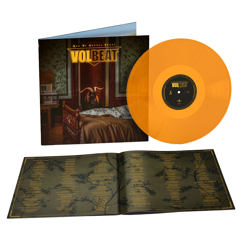 God Of Angels Trust Transparent Orange LP