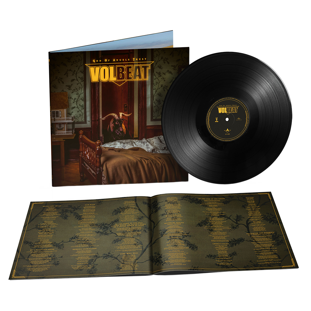 God Of Angels Trust Black LP