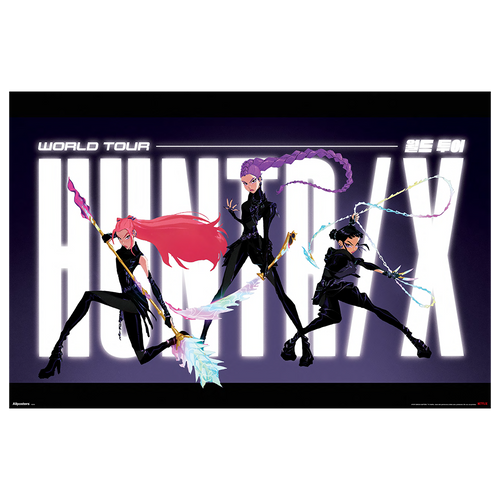 Huntr/x World Tour Poster (Store Exclusive) - Republic Records Official ...
