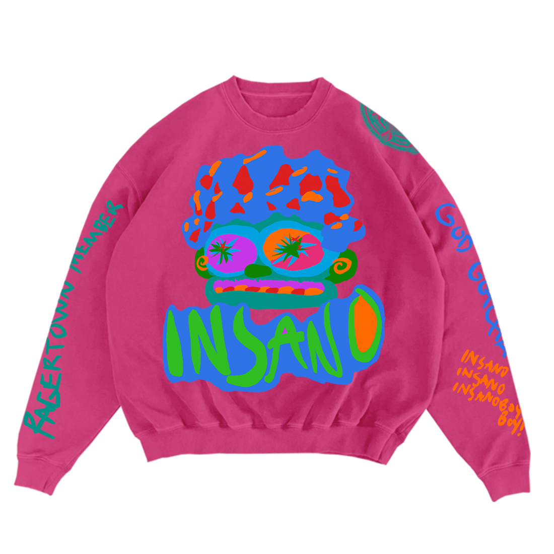 Insano Sketch Crewneck I Front