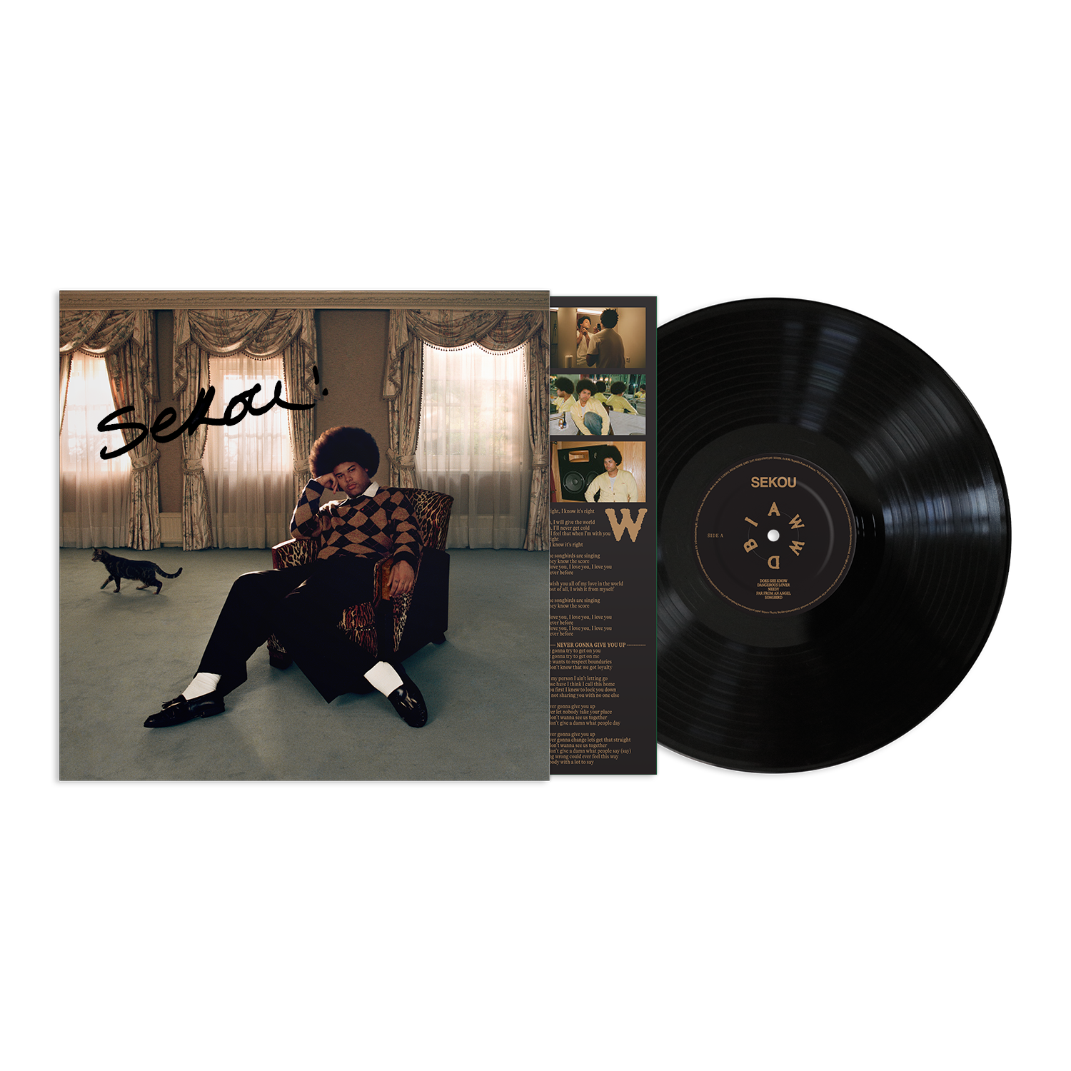 In A World We Don't Belong Signed LP