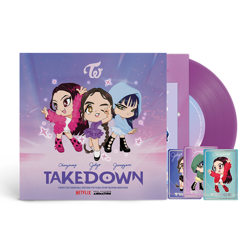 TAKEDOWN 7" SINGLE (FROM THE ORIGINAL MOTION PICTURE KPOP DEMON HUNTERS)