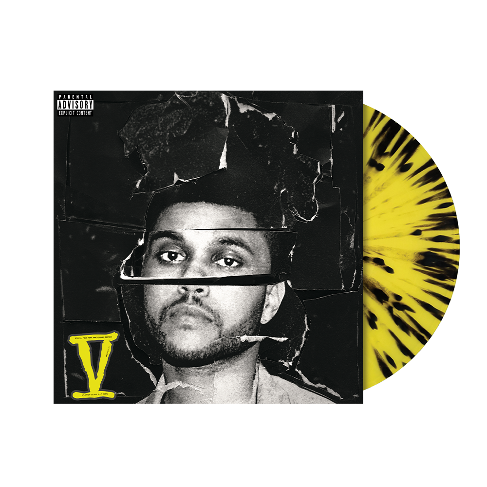BEAUTY BEHIND THE MADNESS 5-YEAR EDITION 2LP FRONT