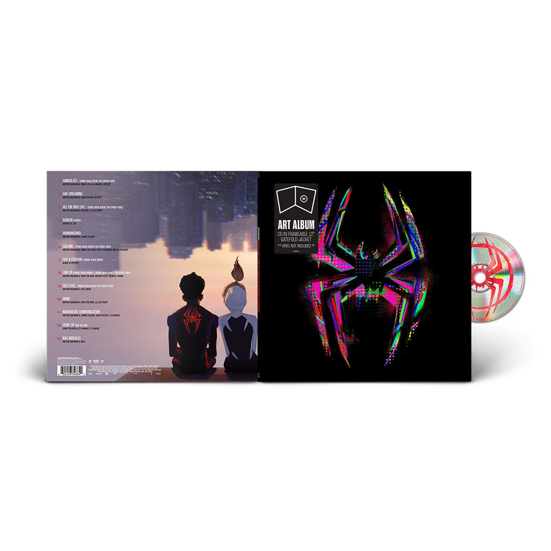 METRO BOOMIN PRESENTS SPIDER-MAN: ACROSS THE SPIDER-VERSE ART ALBUM Gatefold